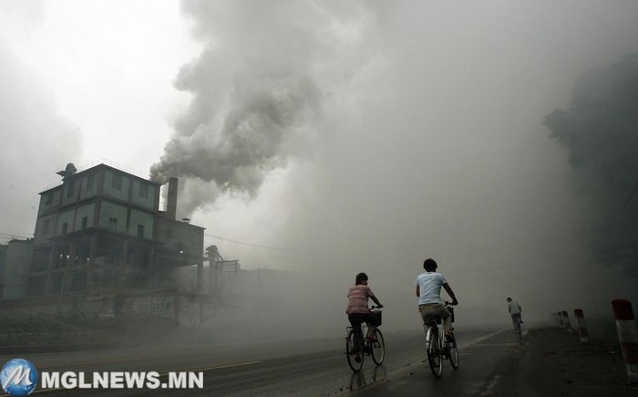 39. Завод в Юйтянь, Китай загрязнение, мир, фото
