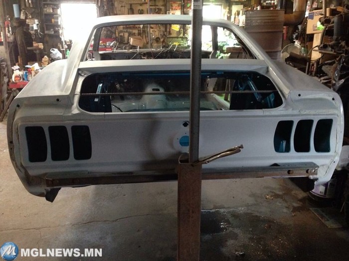 Восстановление Ford Mustang 1969 ford, mustang, авто, восстановление, реставрация