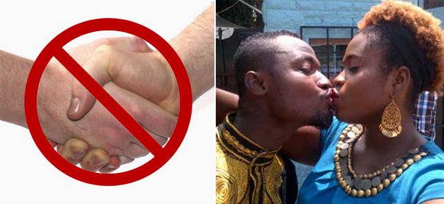 18. A handshake transfers more germs than a kiss. In other words if you have a cold, you're more likely to give it to someone by shaking their hand rather than kissing them. 18. A handshake transfers more germs than a kiss. In other words if you have a cold, you're more likely to give it to someone by shaking their hand rather than kissing them. fact, science